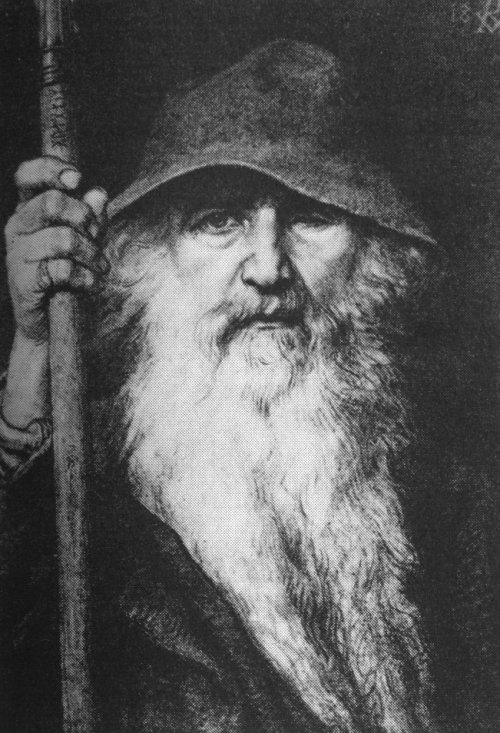 Odin, nach Georg von Rosen 1893