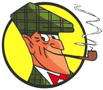 Ein weiterer bekannter Raucher... Meisterdetektiv Nick Knatterton