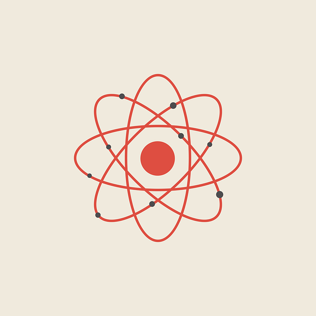 Eine simplifizierte Skizze des Bohrschen Atommodells ist heute das Sinnbild für "Atom"
